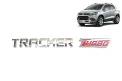 Emblema Tracker Turbo Tampa Traseira - Tracker 2017 A 2020