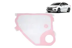 Defletor De Agua Da Porta Traseira Esquerda - Novo Cruze 2016 A 2023