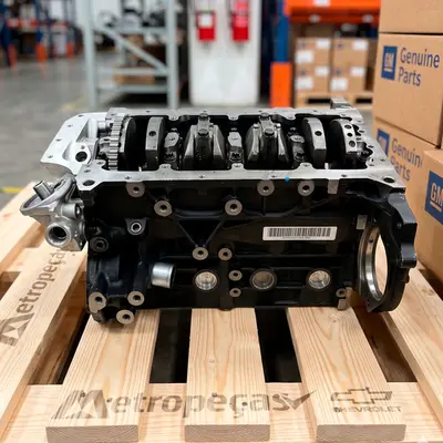 Motor Parcial 1.4 Flex Chevrolet - Agile / Cobalt / Novo Corsa / Meriva / Montana / Nova Montana / Prisma
