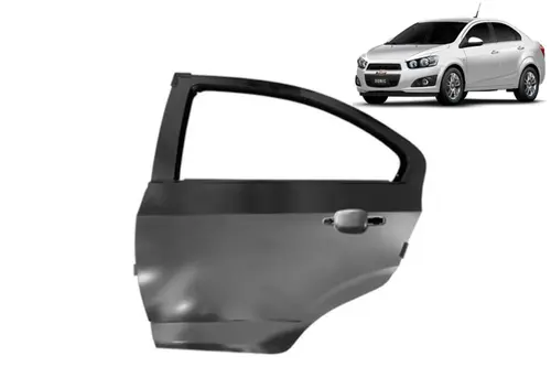 Porta Traseira Esquerda - Sonic Sedan 2012 a 2014