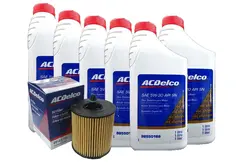 Kit Troca de Óleo 5W30 e Filtro de Óleo - Malibu 3.6 V6 2011 a 2013