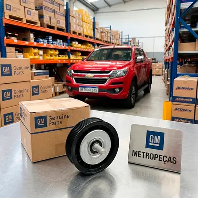Polia Da Correia Do Alternador - Nova S10 / Trailblazer
