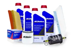 Kit Troca de Óleo 5W30 e Filtros Acdelco - Vectra GT / GT-X ( Motor 2.0 Flex )