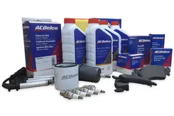 Kit Revisão 1.8 Flex Acdelco -  Cobalt 2012 a 2016 ( troca de óleo, filtro de óleo, combustível, ar do motor, vela, cabo de velas e pastilha de freio )