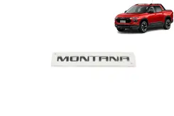 Emblema Escrita Montana Tampa Traseira - Nova Montana 2023 A 2025