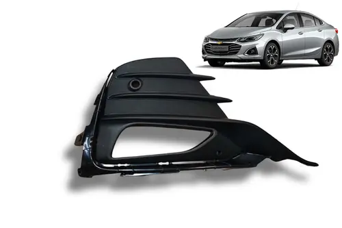 Moldura do Farol de Neblina Direito - Cruze 1.4 Turbo 2020 a 2023