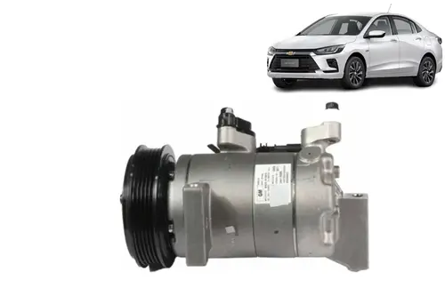 Compressor Do Ar Condicionado - Novo Onix / Onix Plus / Nova Montana / Joy / Joy Plus / Spin / Nova Tracker