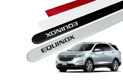 Jogo De Frisos De Porta Prata Sharkskin - Equinox 2024 A 2025