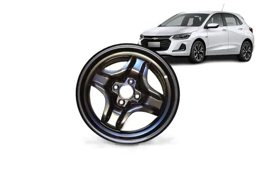 Roda De Aço Aro 15 - Novo Onix / Onix Plus / Spin