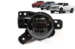 Farol De Neblina Dianteiro Esquerdo - Nova Montana / Nova S10 / Silverado / Spin / Trailblazer