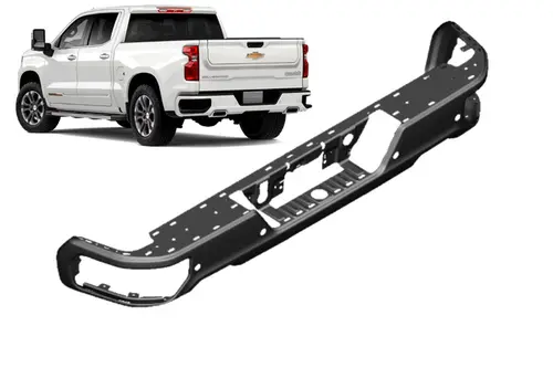 Barra De Impacto Para-choque Traseiro - Silverado 2024 A 2025