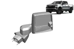 Retrovisor Direito - Silverado 2024 A 2024