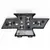 Suporte do Emblema da Grade Dianteira - Nova S10 Cab Dupla 2026 A 2027