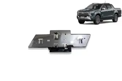 Suporte Do Emblema  Da Grade Dianteira - Nova S10 2025 A 2026