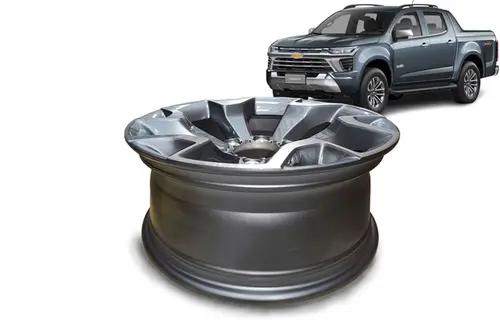Roda De Alumínio Aro 18 - Nova S10 Cabine Dupla 2025 A 2026