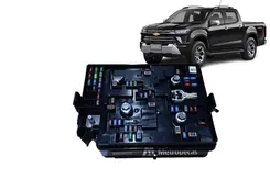 Caixa de Fusível - Nova S10 / Trailblazer Motor 2.8 Dieselv2