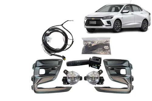 Kit Farol De Neblina - Novo Onix / Onix Plus