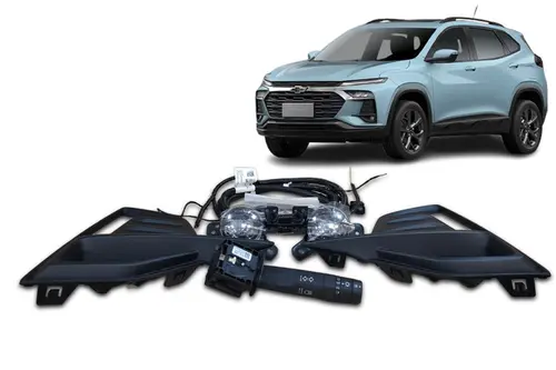 Kit Farol De Neblina De Led - Nova Tracker 2026 (Sem Regulagem Elétrica Dos Faróis)