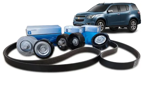 Kit Correia do Alternador, Tensionador e Polias - Trailblazer 2.8 Diesel 2013 A 2016