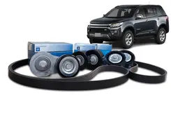 Kit Correia do Alternador, Tensionador e Polias - Trailblazer 2.8 Diesel 2017 A 2024