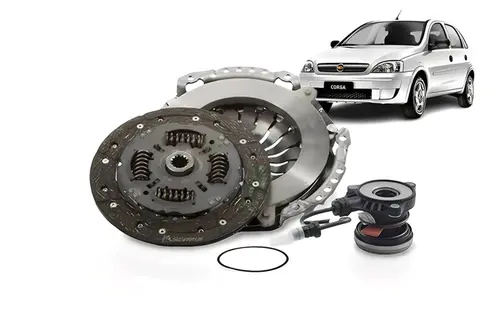 Kit De Embreagem - Novo Corsa 1.4 Flex 2002 A 2012 Com Atuador