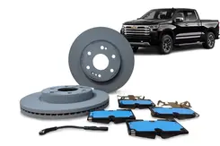 Kit Pastilha E Disco De Freio Dianteiro - Silverado 2024 A 2026 5.3 V8 Gasolina