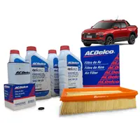 Kit Troca De Óleo E Filtros - Montana 1.2 Turbo 3Cc 2023 A 2025 ( Filtro de Óleo e Filtro de Ar do Motor )