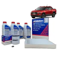 Kit Troca De Óleo E Filtros - Montana 1.2 Turbo 3Cc 2025 A 2026 ( Filtro De Óleo e Filtro Do Ar Condicionado )