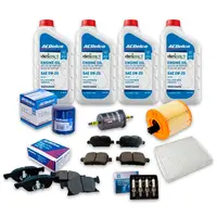 Kit Revisão 1.4 Turbo - Novo Cruze 2018 A 2023 ( Troca De Óleo, Filtros De Óleo, Combustível, Ar Do Motor, Ar Condicionado, Pastilhas De Freio E Velas De Ignição )